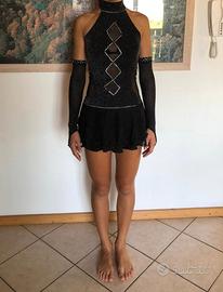 Vestito sartoriale da gara pattinaggio di figura