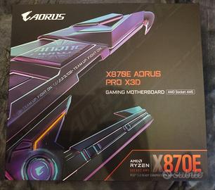 Scheda Madre Gigabyte AORUS Pro X3D X870E