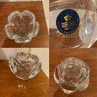 ciotola di cristallo vintage Royal Copenhagen des