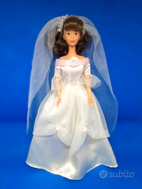 Bambola Barbie sposa Fantaghirò Mattel vintage