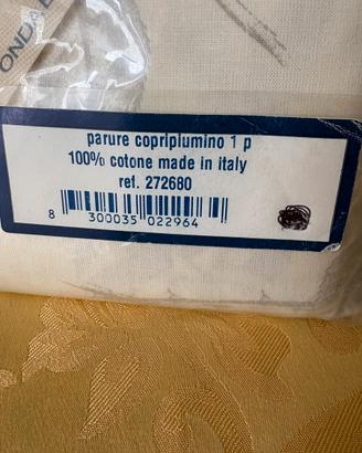 Copripiumino  singolo nuovo puro cotone