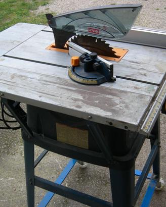 Banco sega Ryobi ETS 1526 con rotore danneggiato