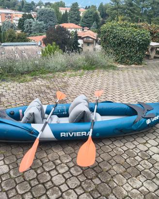 Canoa gonfiabile seylor 2 posti