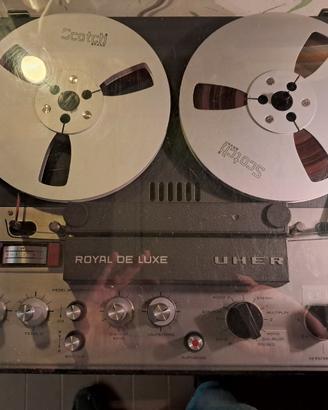 Registratore a bobine vintage Uher Royal de Luxe