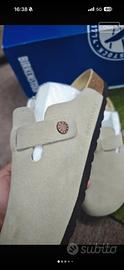 Birkenstock Boston beige/taupe – nuove