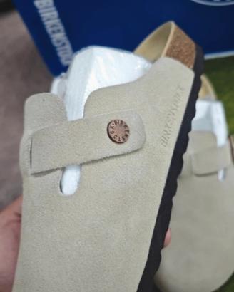 Birkenstock Boston beige/taupe – nuove