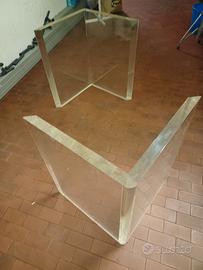 basi per tavolo in plexiglass