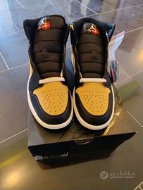 Nike Air Jordan 1 Mid SE Tartan Swoosh – NUOVE