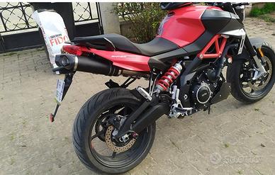 Doublefire Titanium Black Aprilia Shiver 900