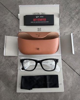 Rayban Meta Wayfarer Gen1 Transitions Nero Lucido