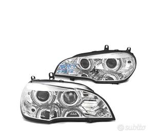 FARI OCCHI ANGEL 3D DRL ADATTABILI XENON D1S BMW X