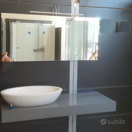 Mobile bagno sospeso Edonè colore grigio NUOVO