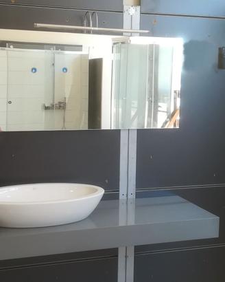 Mobile bagno sospeso Edonè colore grigio NUOVO