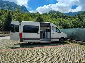 Volkswagen Crafter van furgone camperizzato
