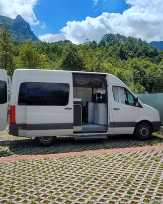 Volkswagen Crafter van furgone camperizzato