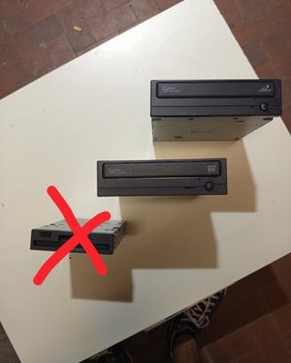 Coppia Masterizzatori DVD