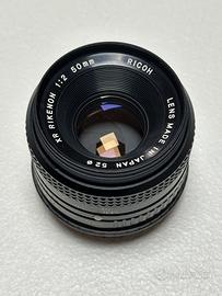 Ricoh 50mm f2 XR RIKENON attacco Pentax K sconto
