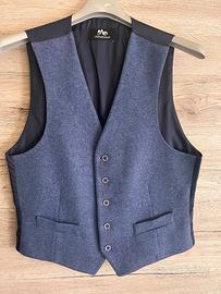 Gilet uomo lama cashmere taglia 48