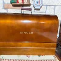 Macchina da cucire singer con custodia