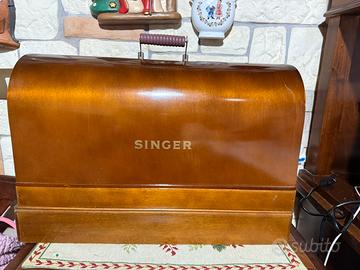 Macchina da cucire singer con custodia