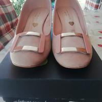 décolleté camoscio nude nr 38 BATA