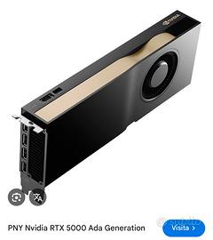 NVIDIA RTX A5000 24GB GDDR6 nuova mai usata