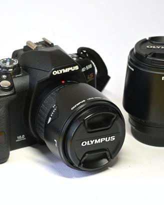 Olympus e510 + due obiettivi