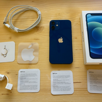 iPhone 12 mini 128 GB Blu con Scatola Originale