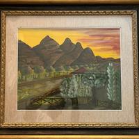 n.3 dipinti con cornice Paoli