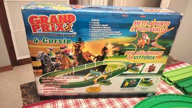 Gioco vintage Grand Prix cavalli 4 corsie
