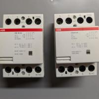 CONTATTORE ABB ESB 40-40 BOBINA 24V AC/DC 4 POLI