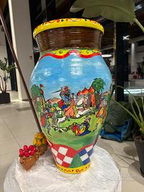 Giara antica Siciliana dipinta a mano
