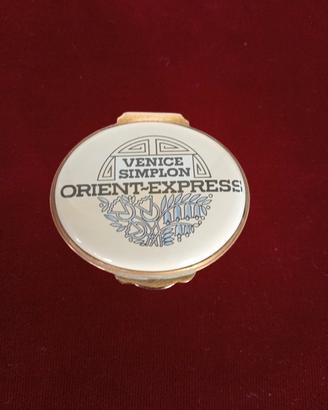 Scatola In Smalto Vintage Venezia Simplon Orient E