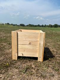 Fioriera in legno