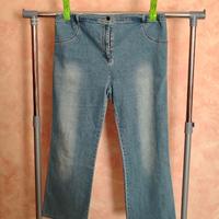Jeans premaman pantalone elasticizzato invernale
