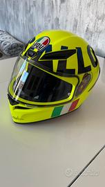 Casco moto AGV replica vr46 mugello
