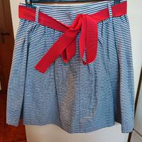 Gonna estiva a righe