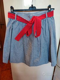 Gonna estiva a righe