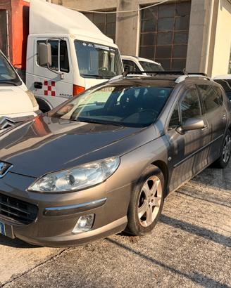 Peugeot 407 HDI Gancio traino 16 quintali