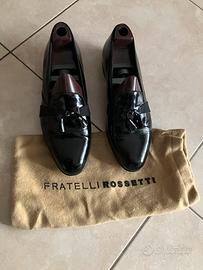 Scarpe mocassino uomo in vernice