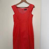 Abito cocktail color corallo Max&co (taglia 42)