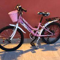 Bicicletta Bambina  6/8 anni ruote da 20