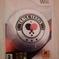 Table tennis wii