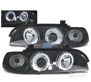 FARI BMW E39 95-00 ANGEL EYES CCFL FONDO NERO