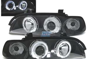 FARI BMW E39 95-00 ANGEL EYES CCFL FONDO NERO