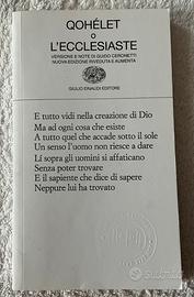 Qohélet o l’Ecclesiaste