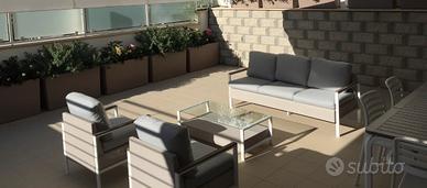 Divano e poltrone Set giardino