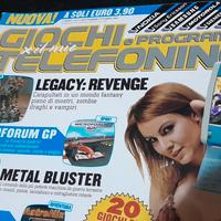 retrocomputer rivista giochi telefonino 2004 cd