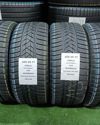 4 GOMME 225 45 17 PIRELLI INV RIF2448