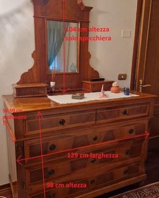 Como' e comodini in legno